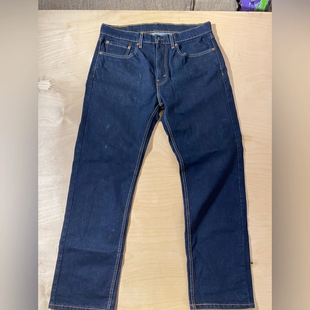 505 Levi Strauss Classic Blue Men's Jeans 34x30 (QK)